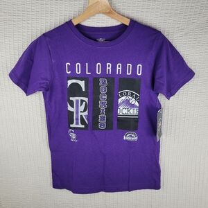 Colorado Rockies T-Shirt‎ Kids Size M (8)